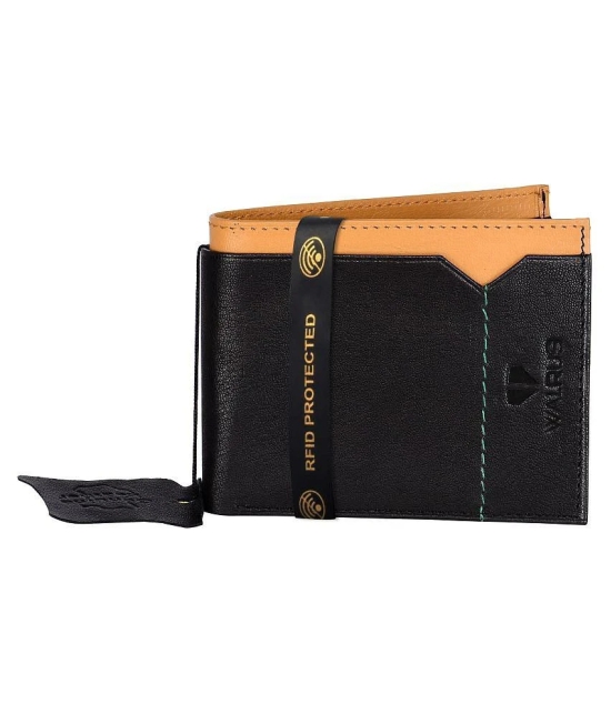 Walrus Leather Black Casual Regular Wallet