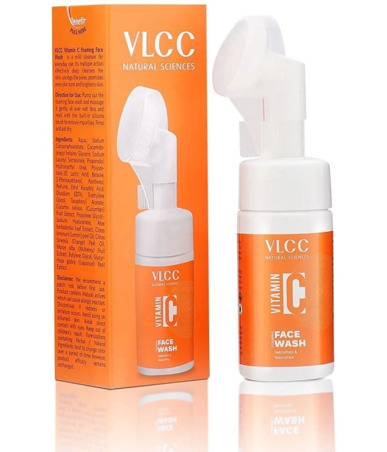 VLCC Vitamin C Foaming Face Wash, 100 ml (Pack of 3)