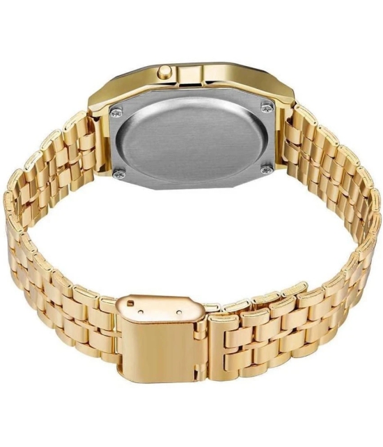 acnos Gold Stainless Steel Analog Mens Watch