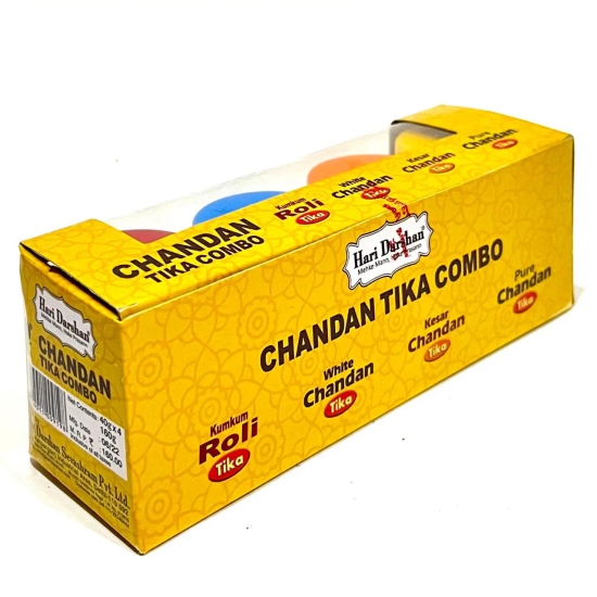 Hari Darshan Chandan Tika Combo of 4 (40*4= 160 gms)