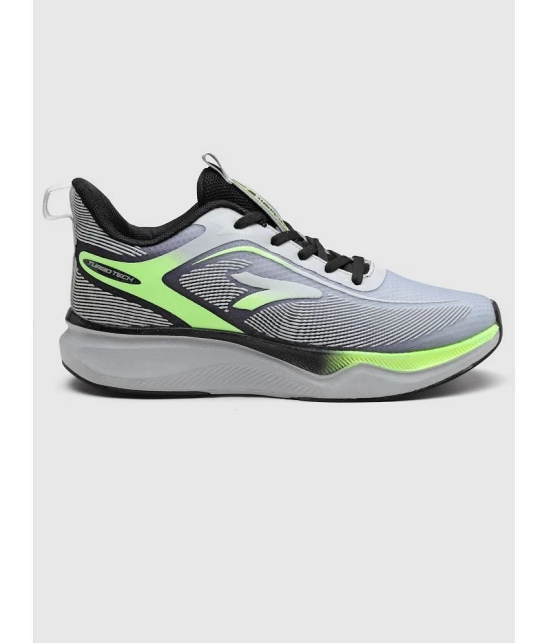 Action Light Grey Mens Sports Running Shoes - None