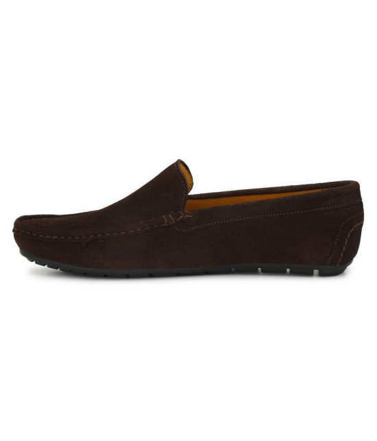 Fentacia Brown Loafers - 11