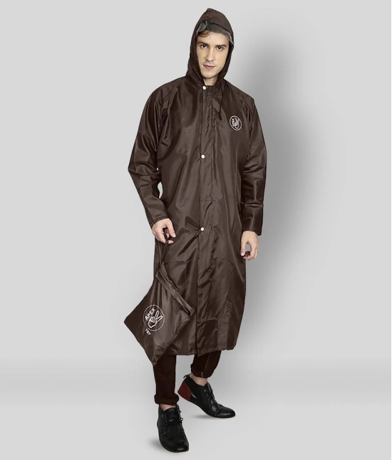 Goodluck Brown Rain Coat - 2XL