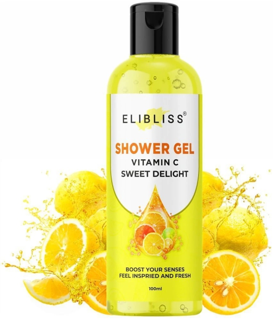 Elibliss Vitamin C Shower Gel for Moisturizing, Refreshing Shower Gel 100 mL