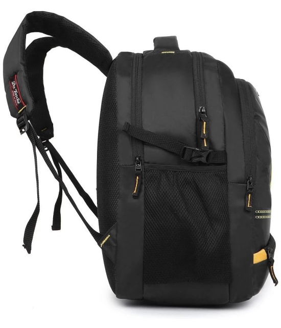 Da Tasche 35 Ltrs Black Polyester College Bag - Black