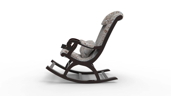 Azure Premium Rocking Chair-Brown