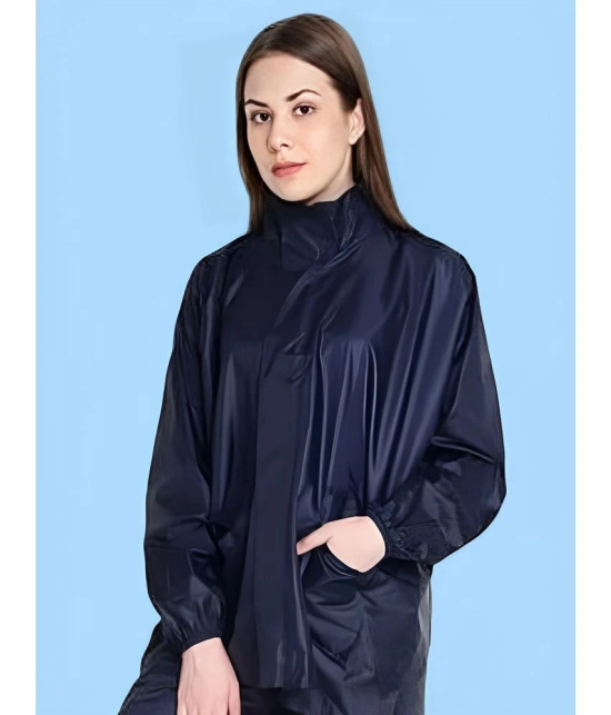 AKTIF Raincoat Set - Navy - None