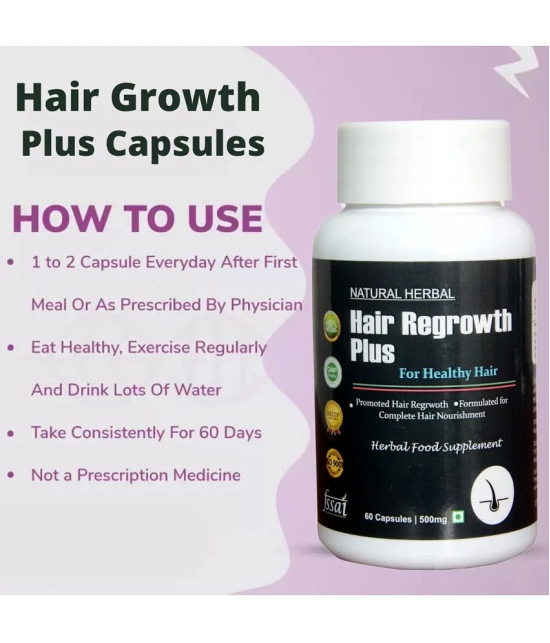 Natura Herbal Hair Fall Control & Hair Regain Capsule 60 no.s Pack Of 1