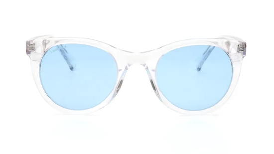 Blue Round Sunglasses for Women