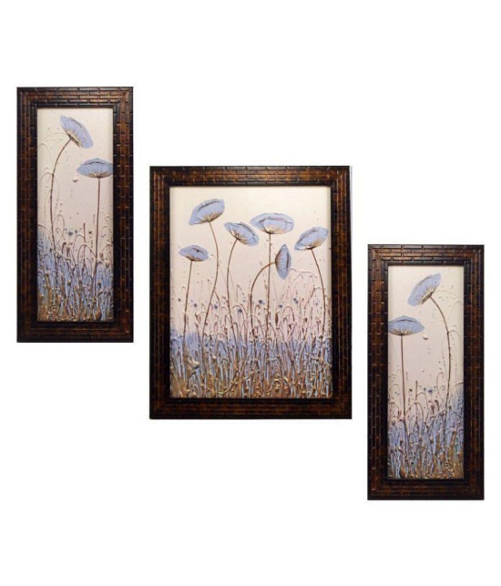 Indianara - Floral Painting With Frame