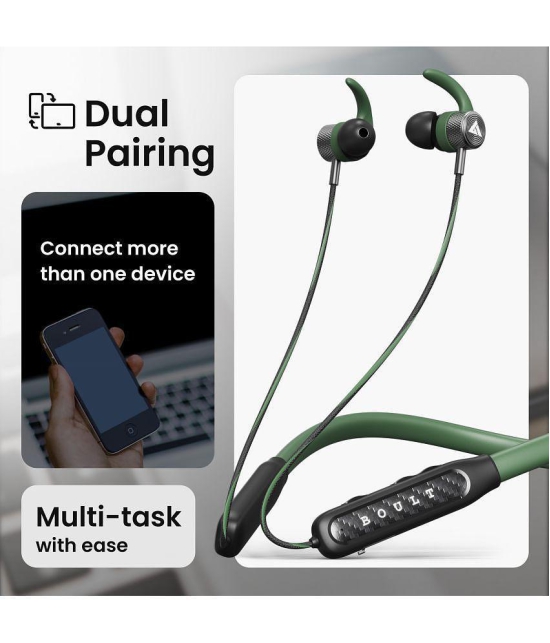 Boult Audio - Wireless Bluetooth Headset - Green