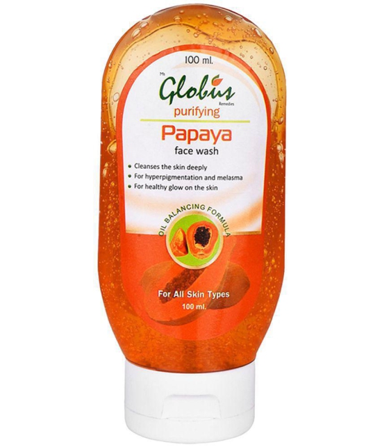 Globus Remedies Papaya Face Wash, 100 ml