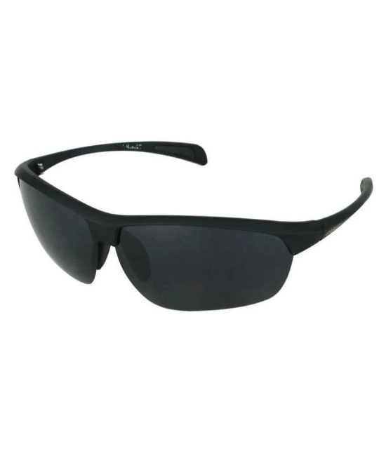 Laurels - Black Wrap Around Sunglasses ( Lsm-Gable-020202 ) - Medium