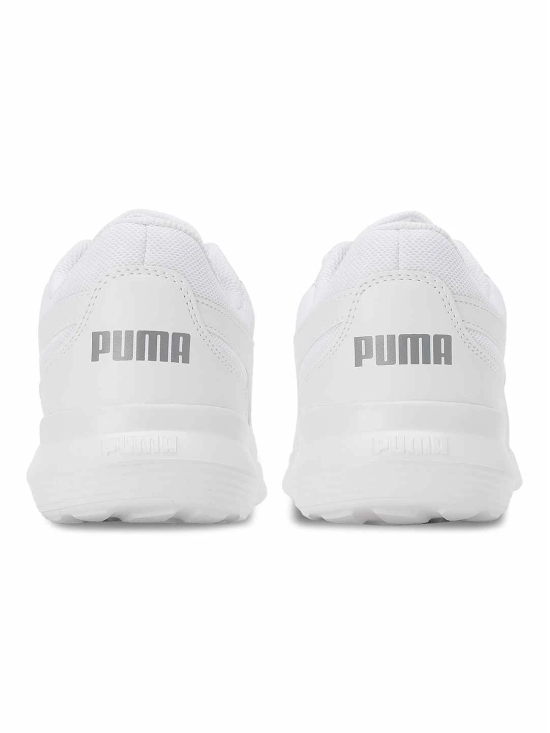 PUMA GENTS WHITE PUMA DEXFLY V1 LACE-UP SNEAKERS