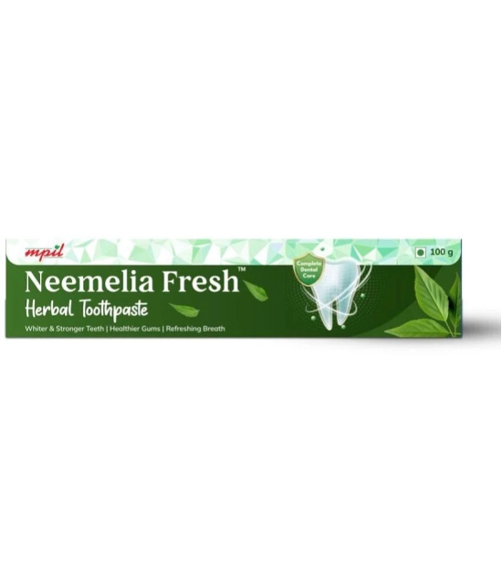 Mpil Wellness Neemelia Fresh Toothpaste For Healthygums & Strong Teeth 100Gm (Pack Of 3)