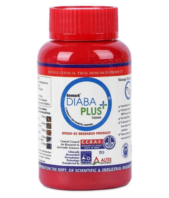 Teleone Diaba Plus Tablets for Diabetes Control Tablet 180 no.s Pack Of 1