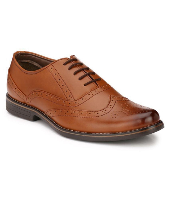 Leeport - Tan Mens Formal Shoes - None