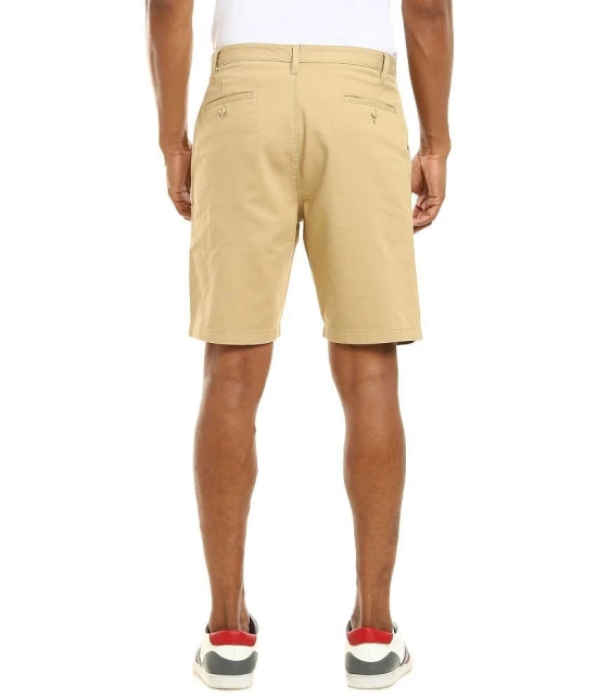 Ruggers - Cotton Blend Beige Mens Shorts ( Pack of 1 ) - None