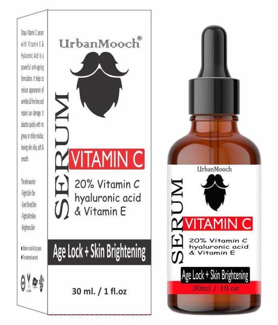 UrbanMooch Vitamin C Serum For Skin Brightening, & Anti Aging Face Serum SPF 20 30 mL