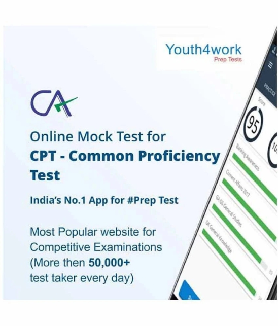 Kart1 Youth4work CPT - Common Proficiency Test Placement Paper Online Tests SD Card