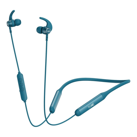 boAt Rockerz 330 Pro | Wireless Bluetooth Neckband with 10mm Dynamic Drivers, Up to 60 Hours of Playback, ENx Technology Teal