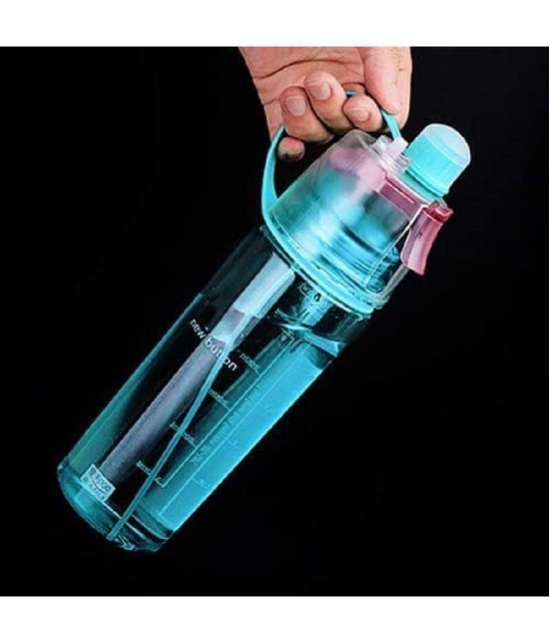 KALPVRUKSH ENTERPRISE Spray Water Bottle Multicolour Water Bottle 700 mL ( Set of 1 ) - Multicolour