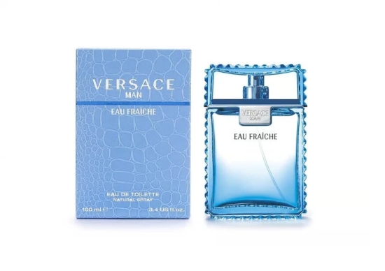 Versace Eau Fraiche Eau de Toilette Spray 100ml for Men - Citrus & Woody Fragrance