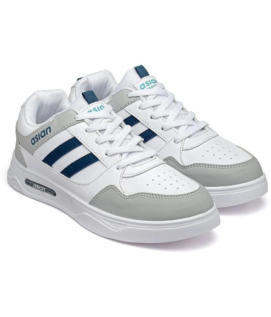 ASIAN BOSTON-02-BIG Light Grey Mens Sneakers - None