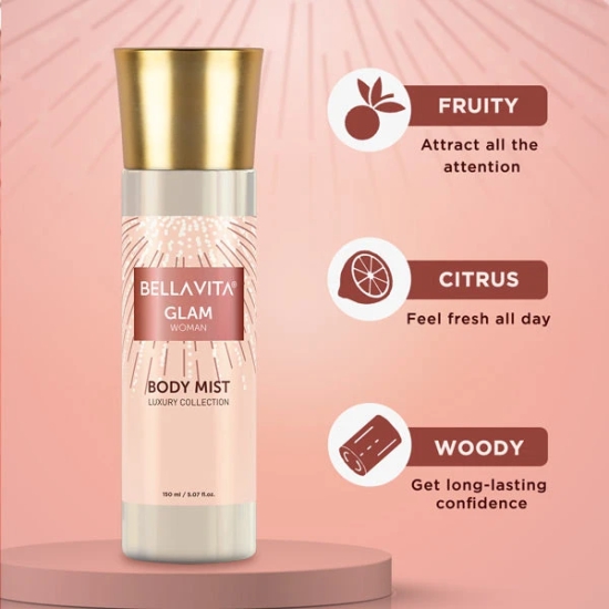 GLAM Woman Body Mist - 150ml-GLAM Woman Body Mist - 150ml