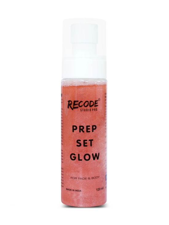 Recode Prep Set Glow-120 ML with Pink Shimmer