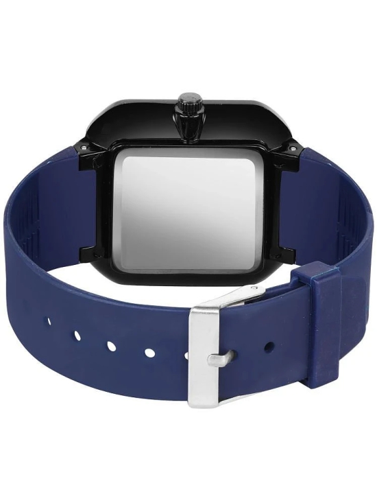 Hala Blue Silicon Analog Mens Watch