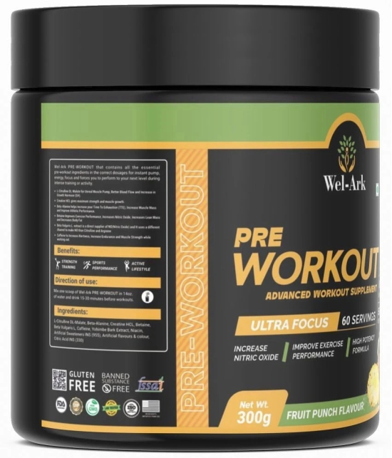 Wel-Ark Pre-workout 300 gm