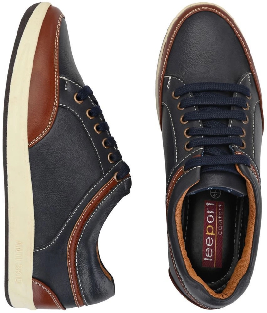 Leeport - Blue Mens Sneakers - None