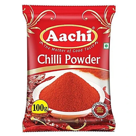 Aachi Chilly Powder Pouch 100G