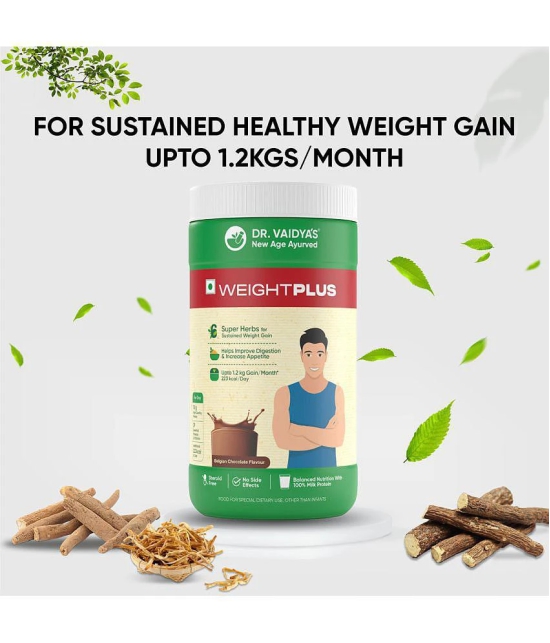 Dr Vaidya's Weight Plus with 6 Superherbs for Healthy Weight Gain, 500g