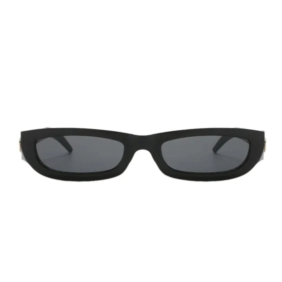 [ The idol ] Sleek Unisex Sunglasses-Black