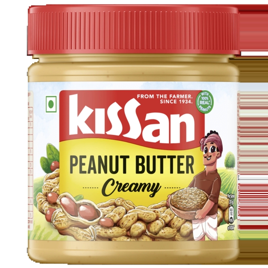 Kissan Creamy Peanut Butter, 350 gms