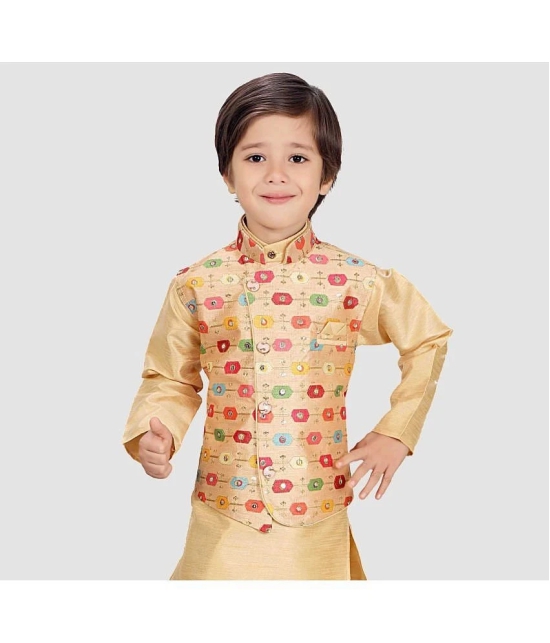 Arshia Fashions - Gold Cotton Blend Boys ( Pack of 1 ) - None