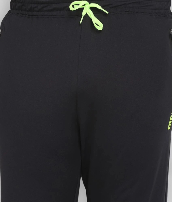 YUUKI - Black Polyester Mens Sports Trackpants ( Pack of 1 ) - 48