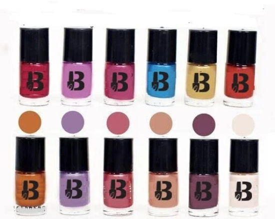 BANETION 9 ML Makeup Collection, Mini Nail Kit, Paraben Free, Long Lasting Formula, 12 in 1 Combo