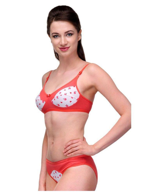 Softskin Cotton Bra and Panty Set - 36B