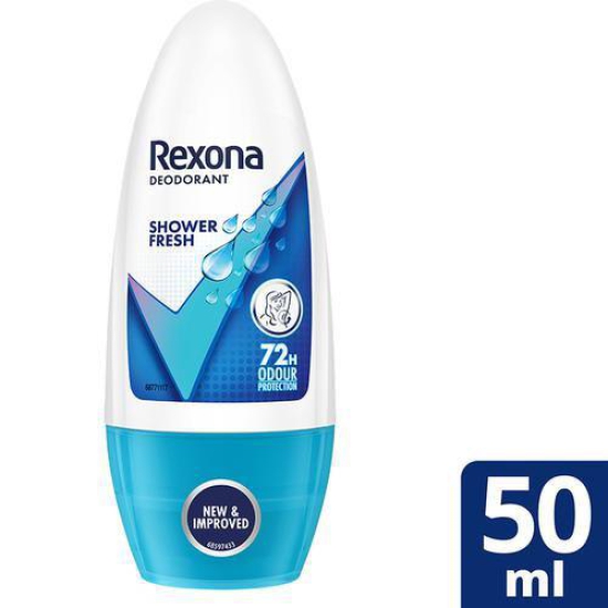 Rexona Shower Fresh Underarm Roll On Deodorant For Women|| 50 ml