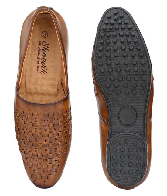 Shoevik Tan Loafers - 9