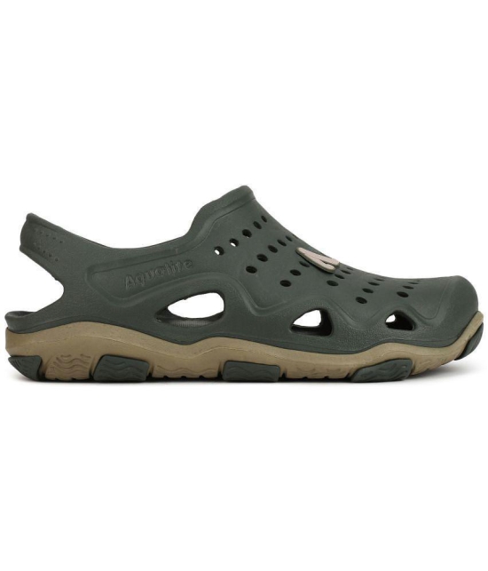 Aqualite - Olive Men's Clogs - None