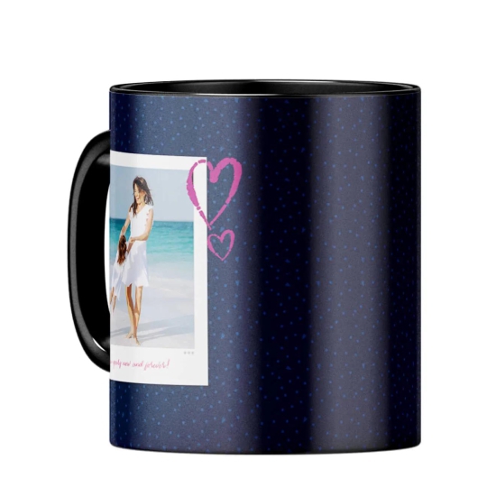 Yours Forever Coffee Mug-Black