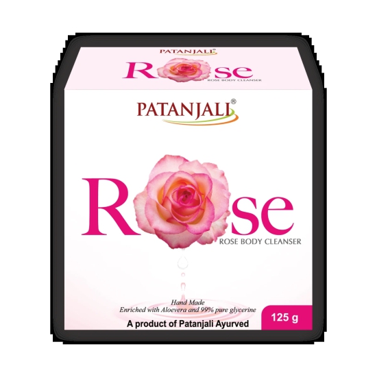 ROSE BODY CLEANSER 125 GM ( 48 PC)