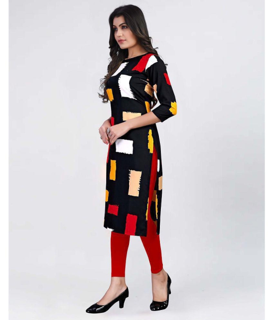 BROTHERS DEAL - Multicolor Crepe Women's Straight Kurti - None