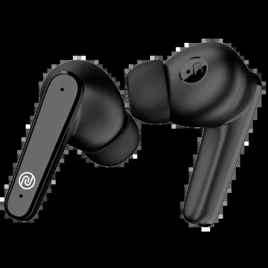 Noise Buds VS104 Max Truly Wireless In-Ear Earbuds with ANC(Up to 25dB),Up to 45H Playtime, Quad Mic with ENC, Instacharge (10 min = 180 min), 13mm Driver, BT v5.3 Jet Black