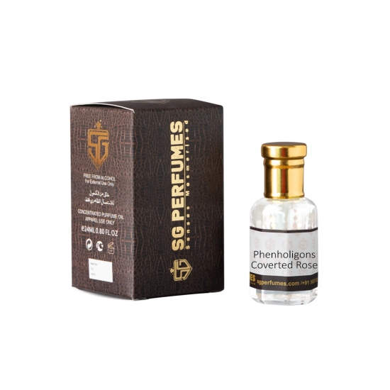 Phenholigons Coverted Rose Platinum Attar - SG Perfumes | 12ml & 24ml-24ml