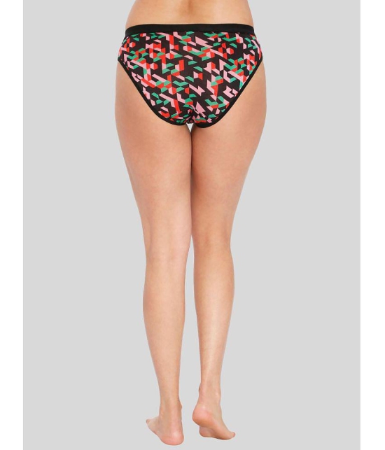 ILRASO - Red Modal Printed Women's Bikini ( Pack of 1 ) - None